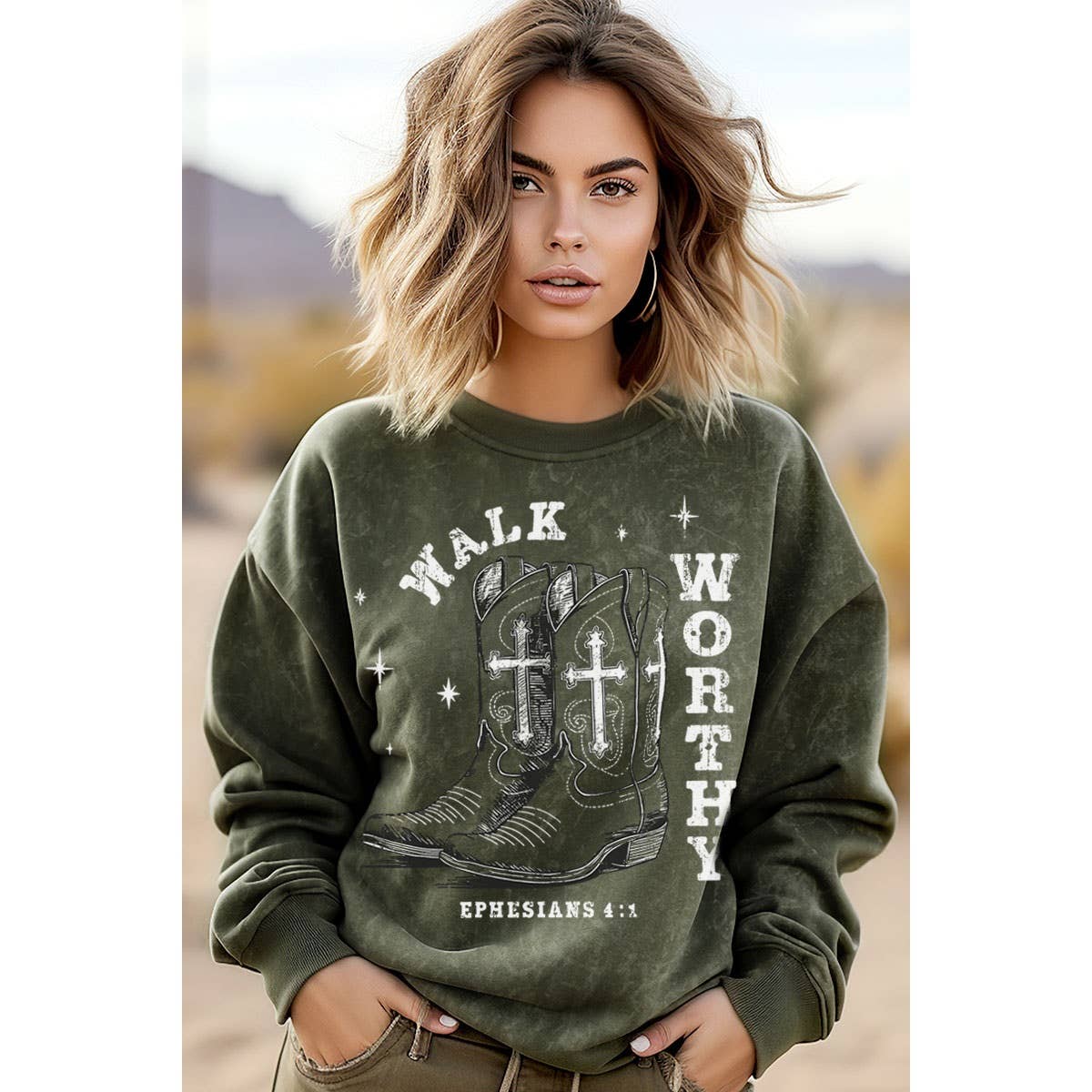 WALK WORTHY MINERAL SWEATSHIRTS