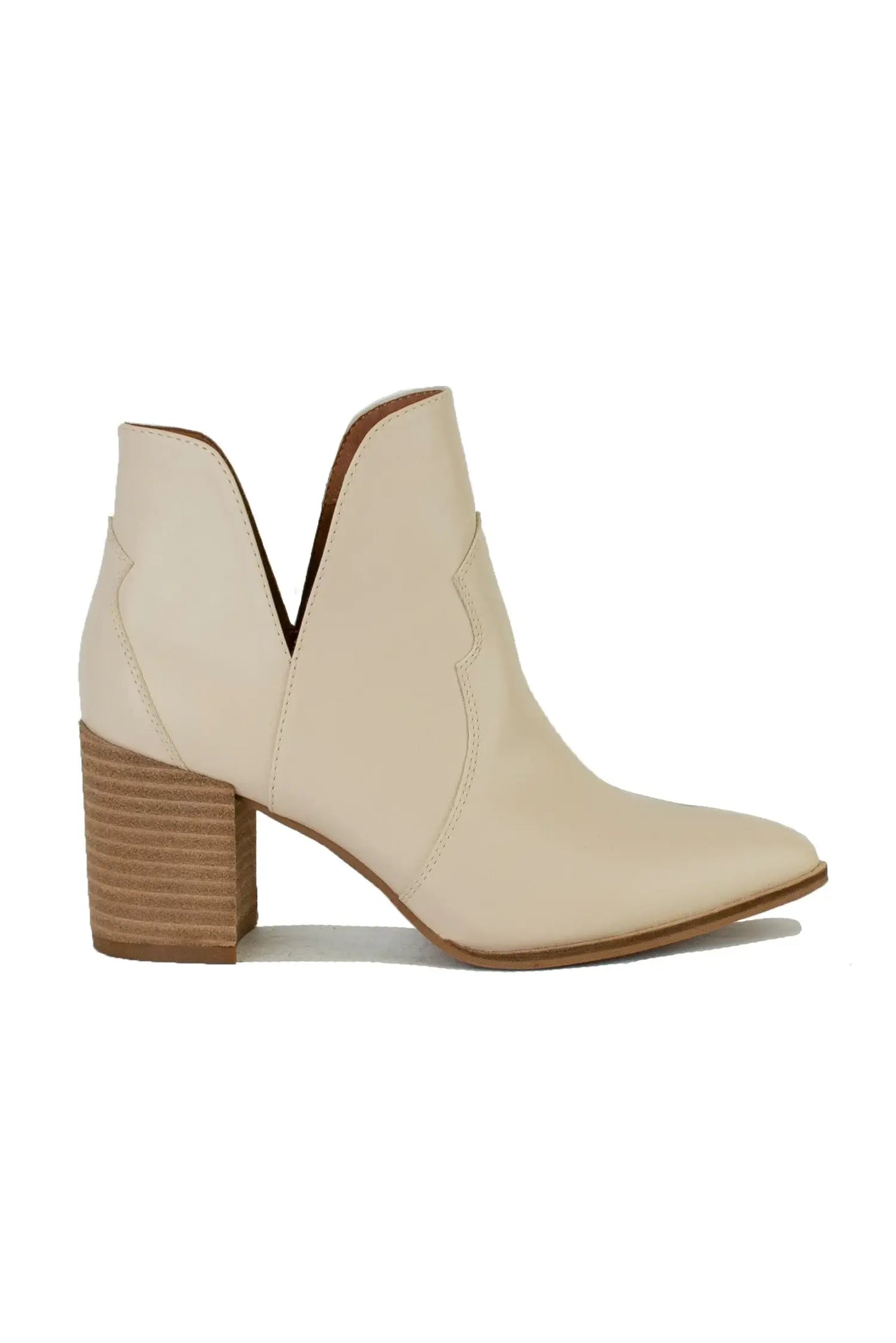 SIDE SLIT CUTOUT MODERN WESTERN BOOTS