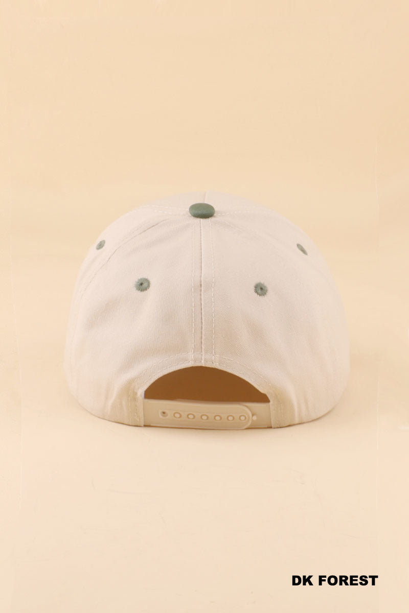 Girl Mom two tone snapback