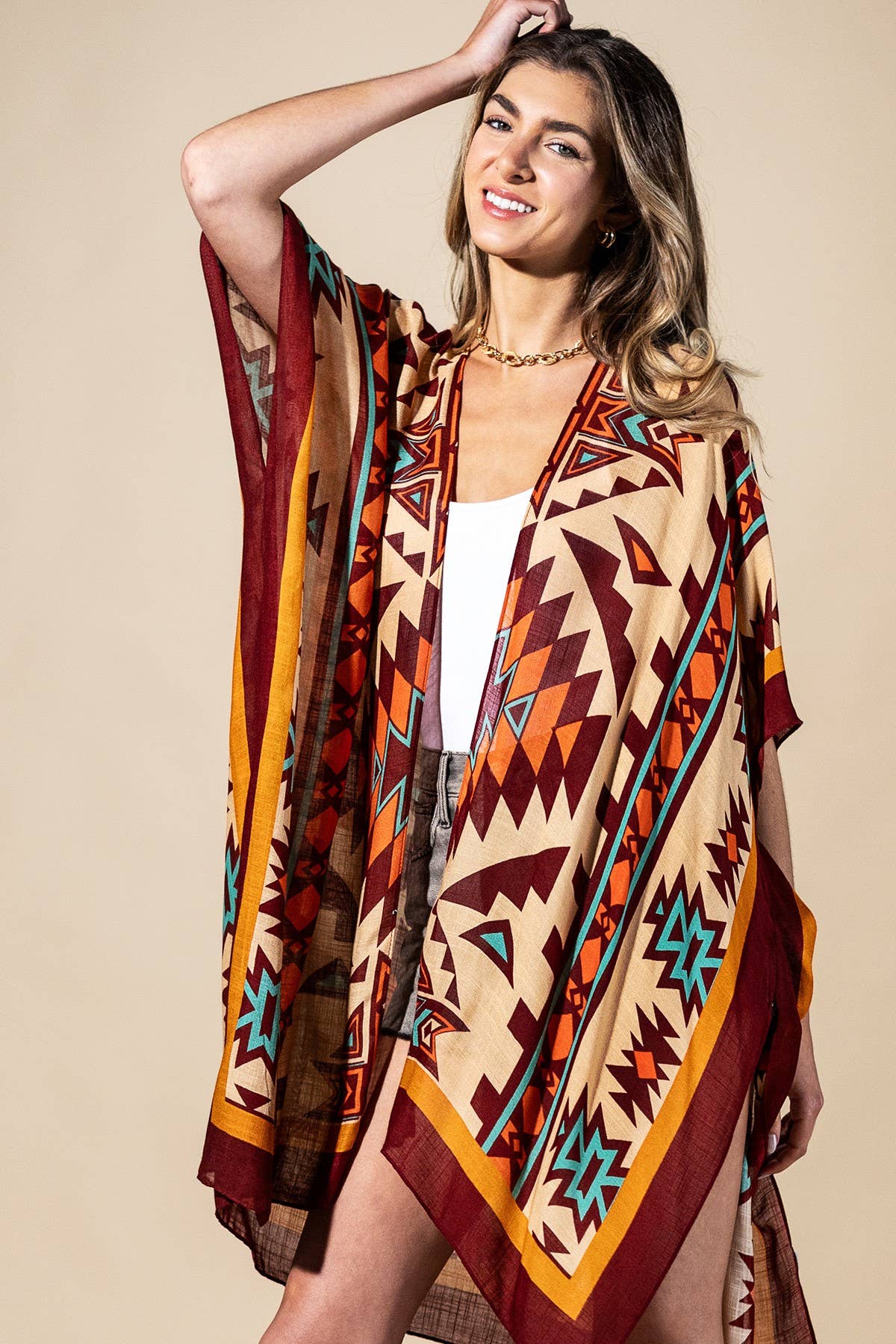 Southwest Sol Viscose Kimono