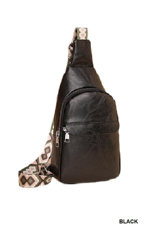 GUITAR STRAP CROSSBODY CHEST SLING BAG
