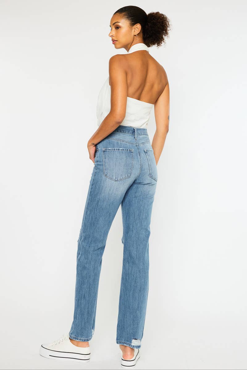 Hattie High Rise 90's Straight Leg Jeans