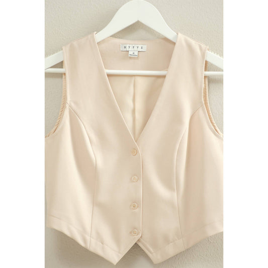 Chic Sleeveless Vest