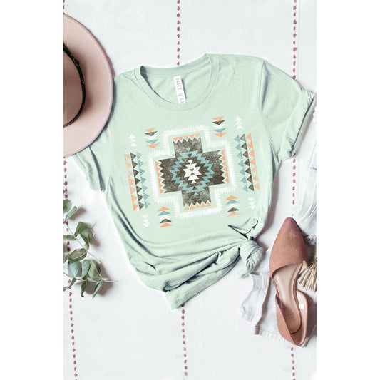 AZTEC  WASHED GRAPHIC TEE