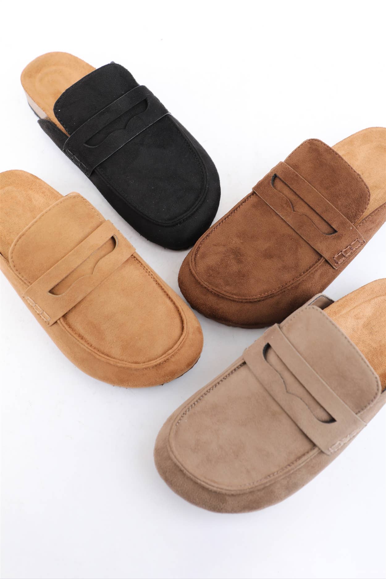 PINATA MODERN SLIP ON ERGONOMIC CORK FOOTBED PENNY LOAFER M