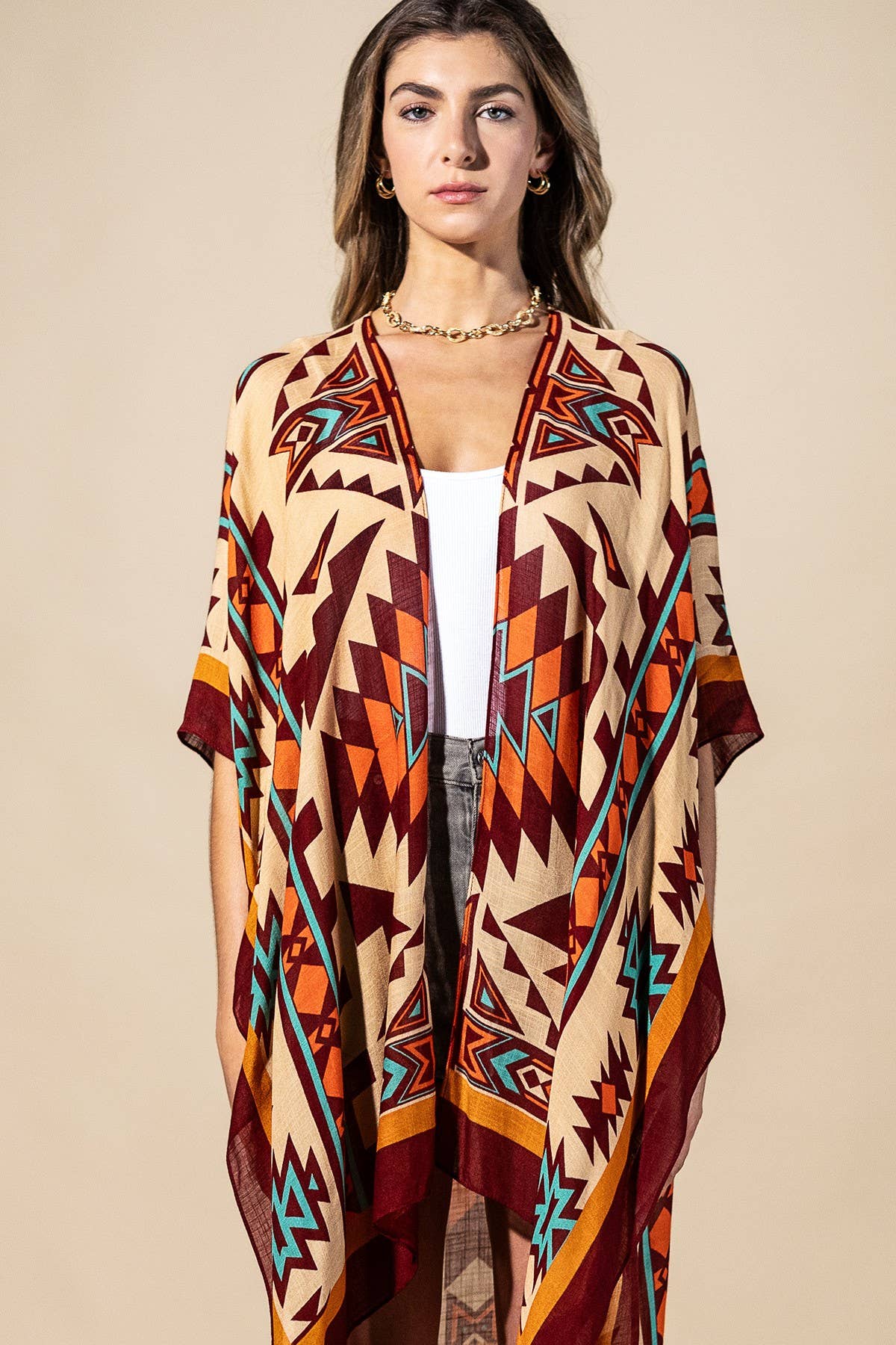 Southwest Sol Viscose Kimono