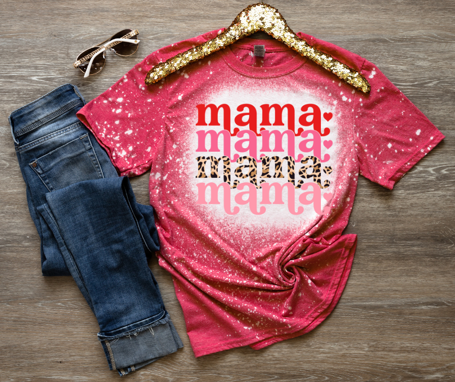 Mama Bleached Shirt