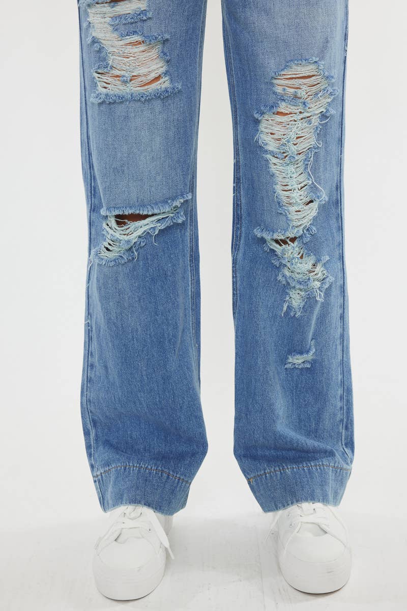 Malibu High Rise Wide Leg Overalls