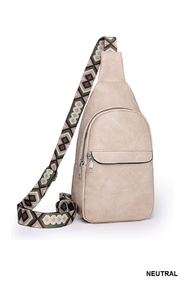 GUITAR STRAP CROSSBODY CHEST SLING BAG