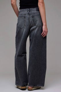 Alyx Grey Classic Patch Oversized Baggy Jeans