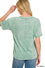 Halo snow washed relaxed fit tee