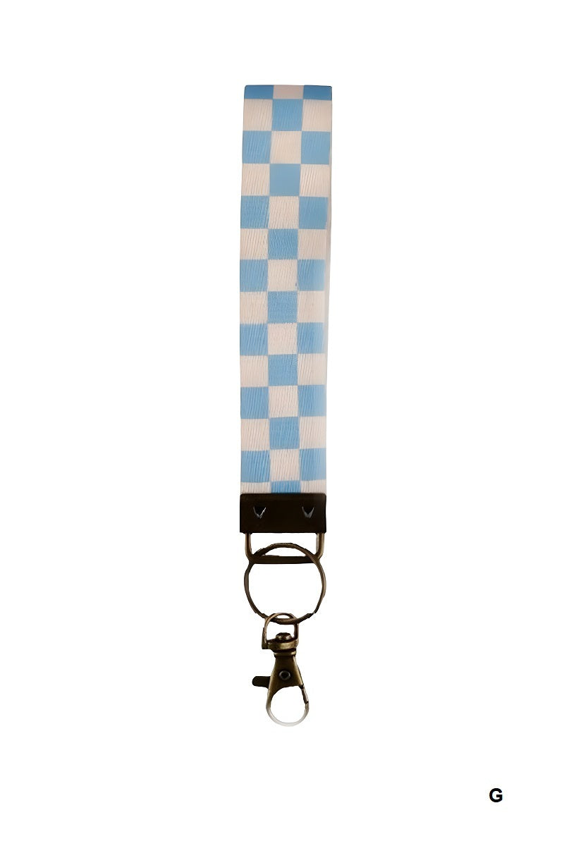 Trendy wristlet keychain lanyard