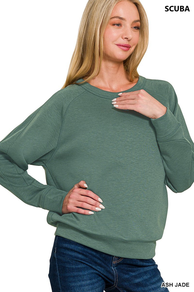 SOFT SCUBA CREWNECK SWEATSHIRT