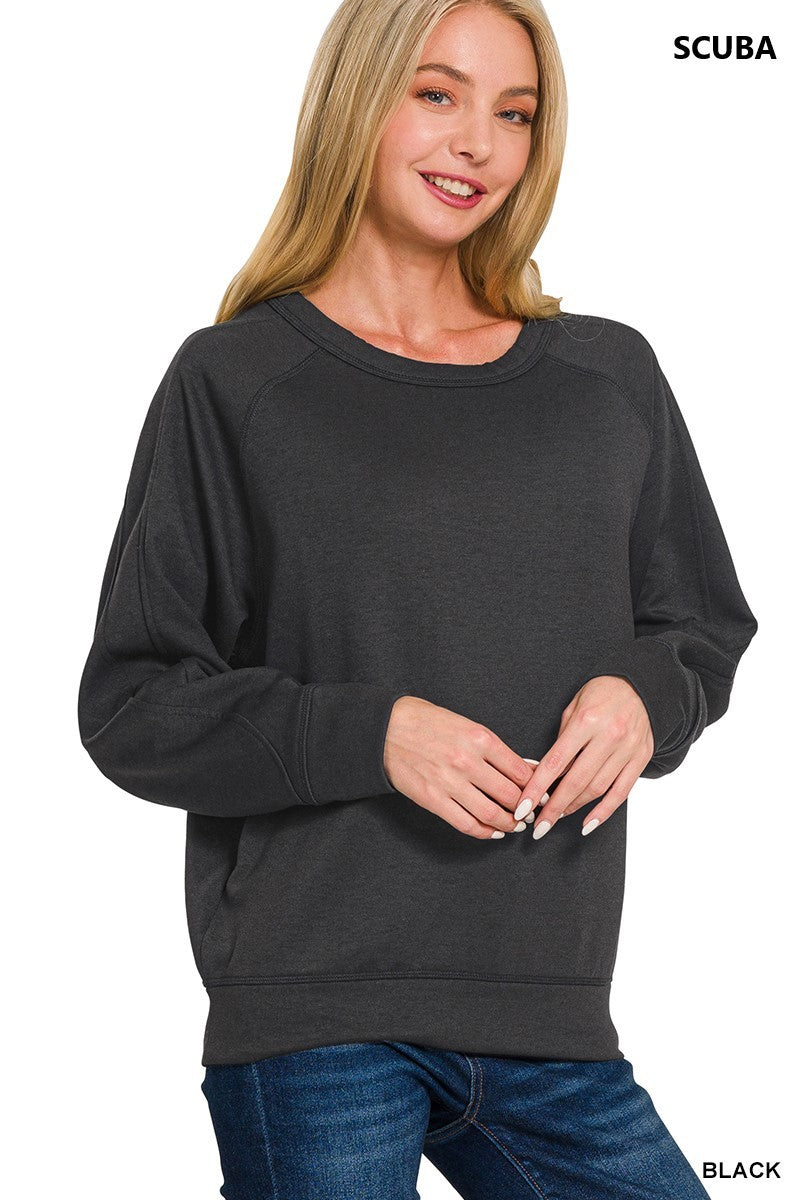 SOFT SCUBA CREWNECK SWEATSHIRT