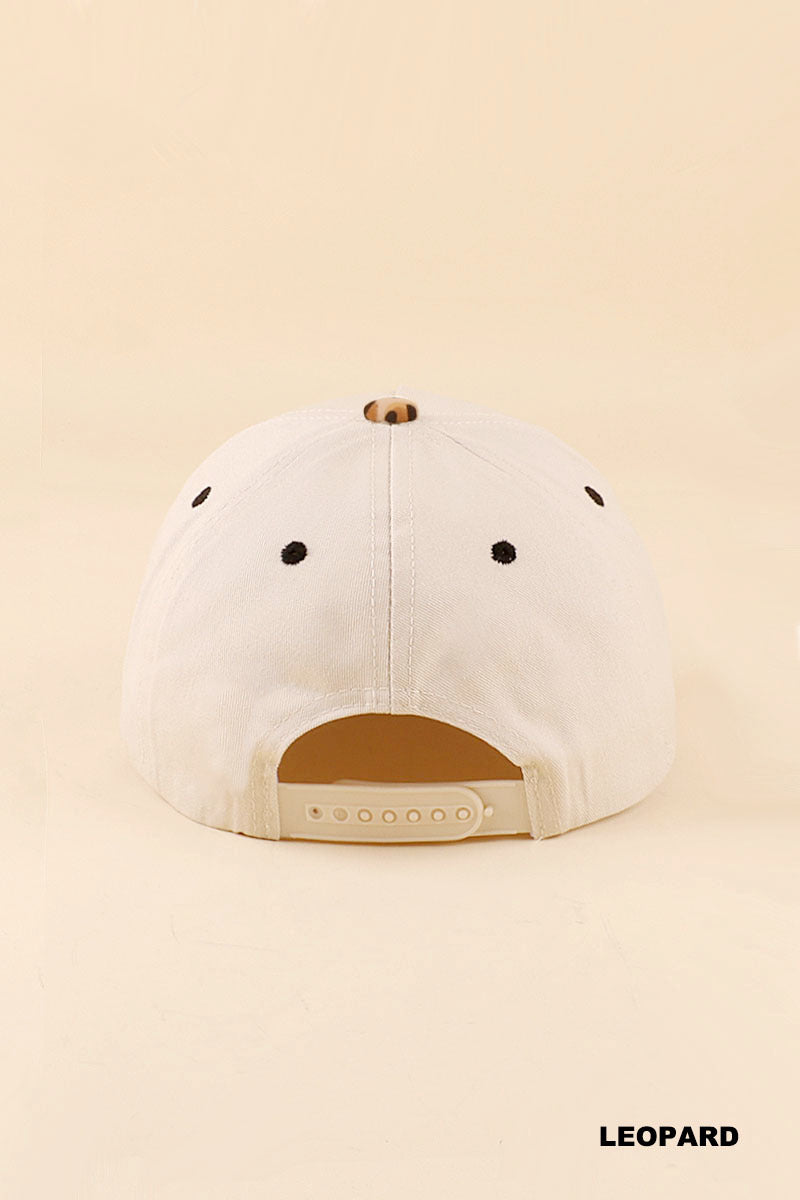 I may be wrong but i doubt it two tone snapback hat