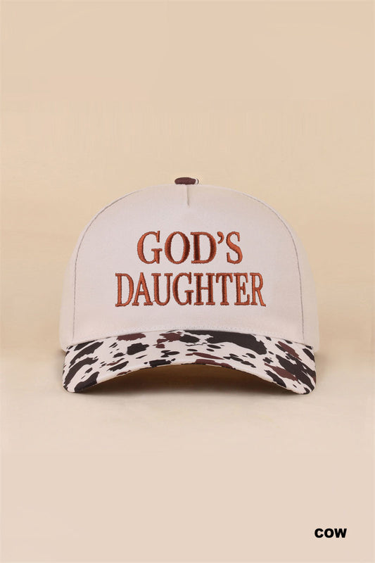 God's daughter two tone snapback