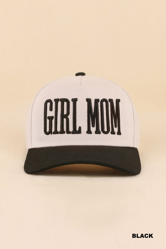 Girl Mom two tone snapback