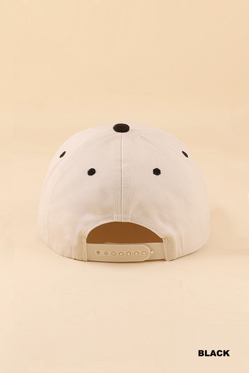 Girl Mom two tone snapback