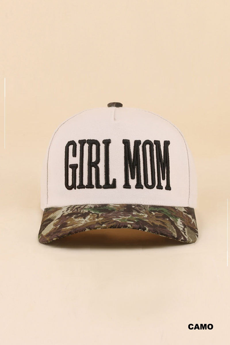 Girl Mom two tone snapback