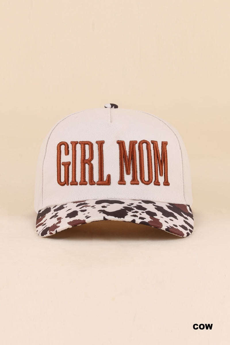 Girl Mom two tone snapback