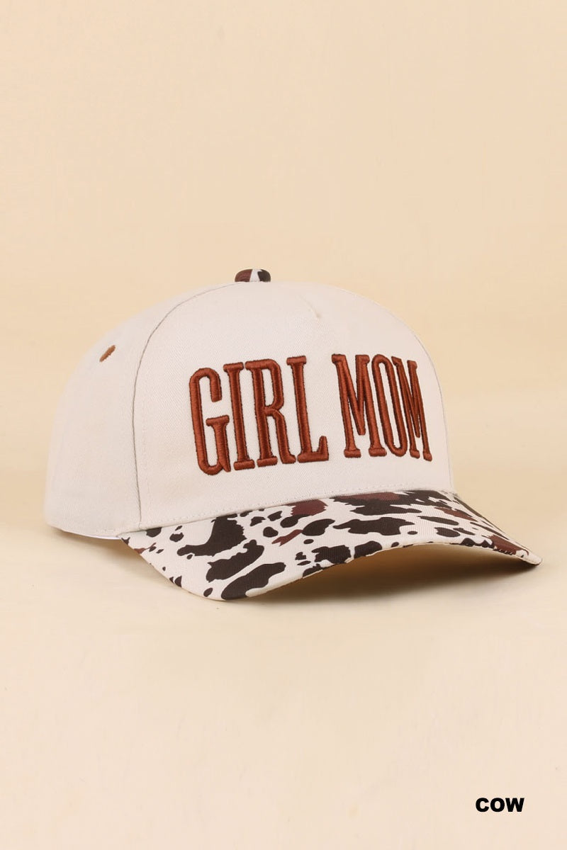 Girl Mom two tone snapback