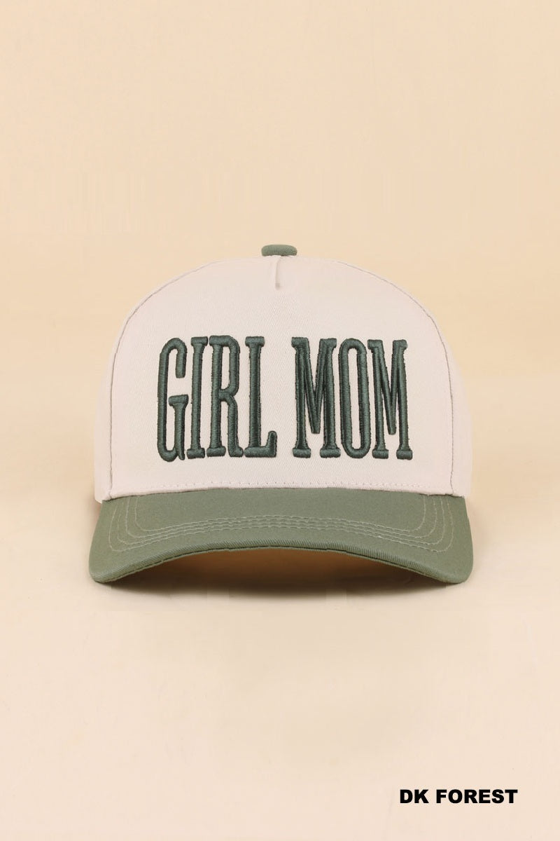 Girl Mom two tone snapback