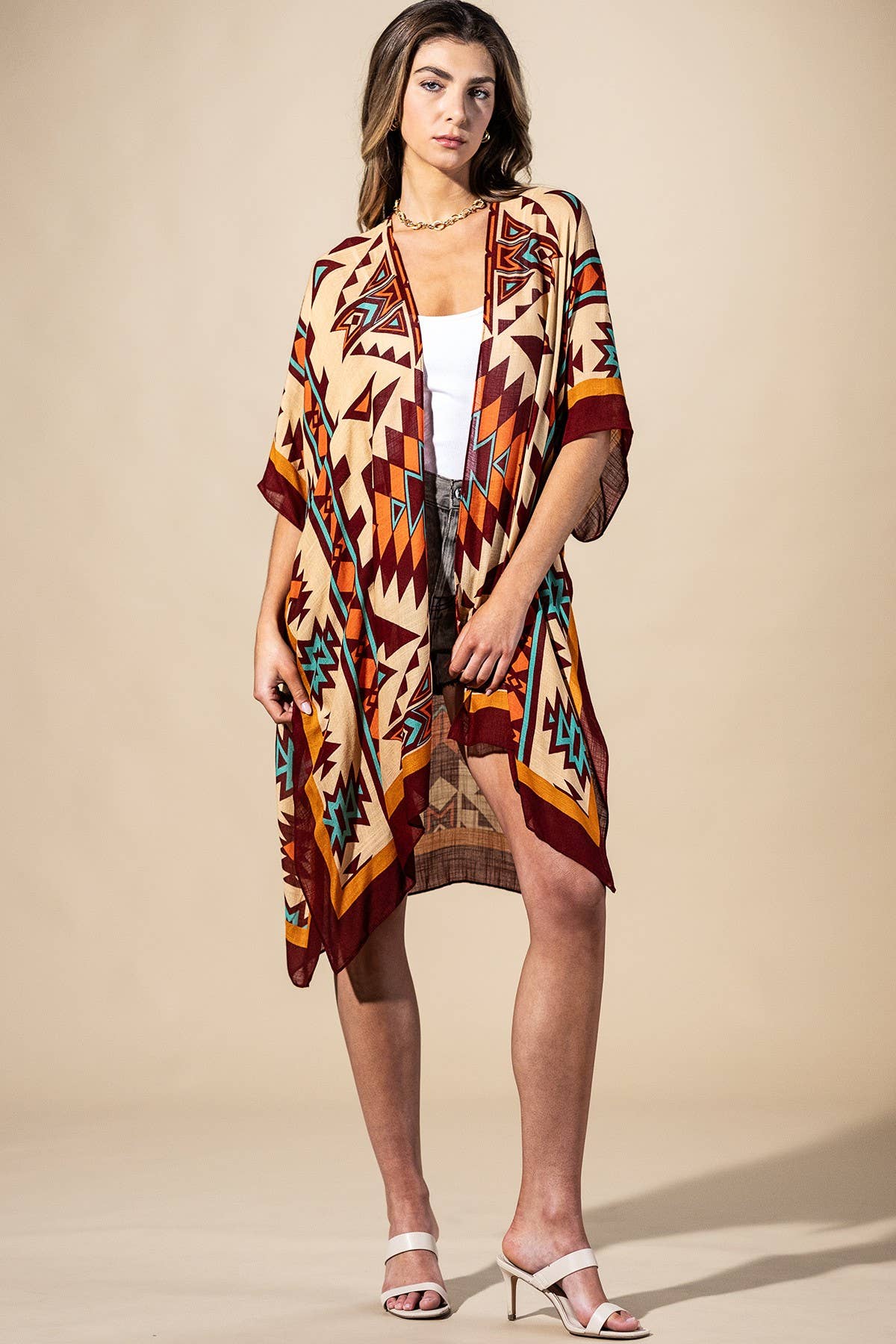 Southwest Sol Viscose Kimono
